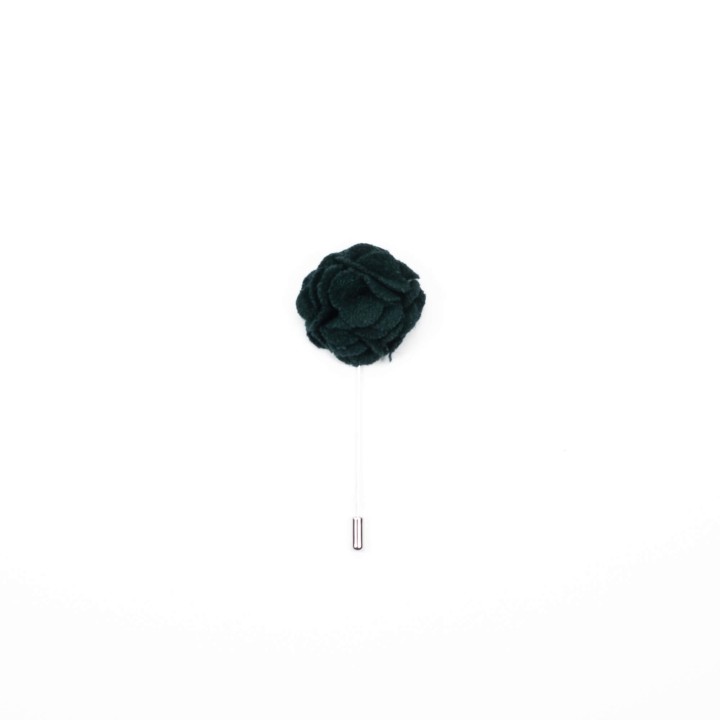 Ciemnozielony pin do klapy