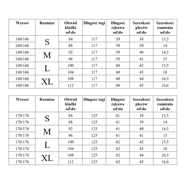 Toga adwokacka damska