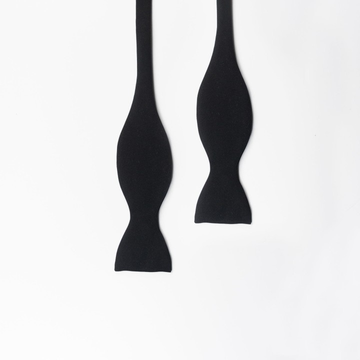 Wiązana muszka z jedwabiu