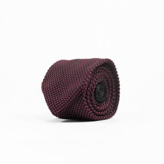 Dwukolorowy bawełniany krawat