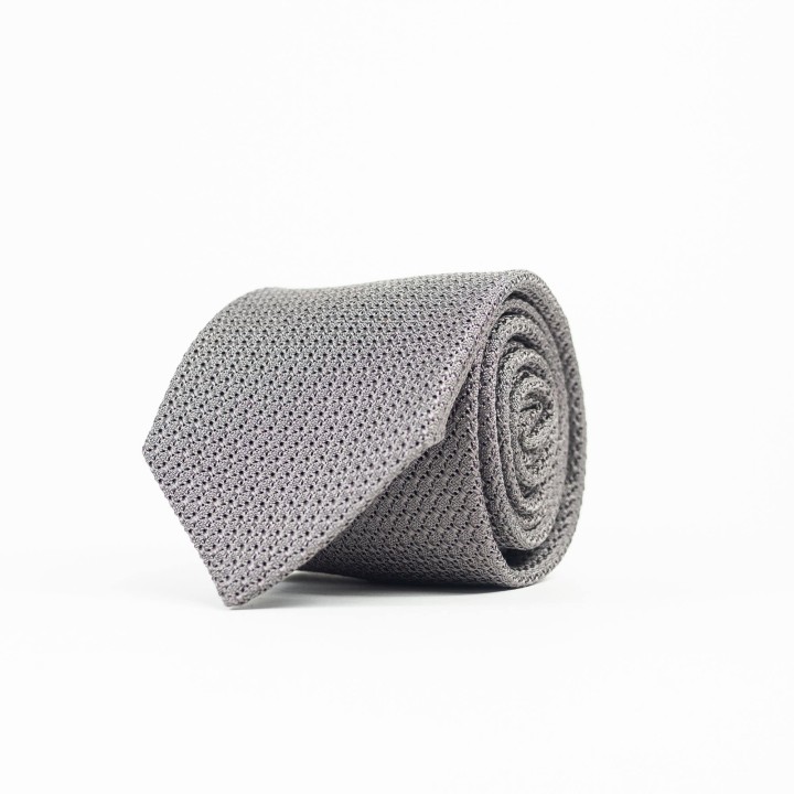 Srebrny krawat z grenadyny